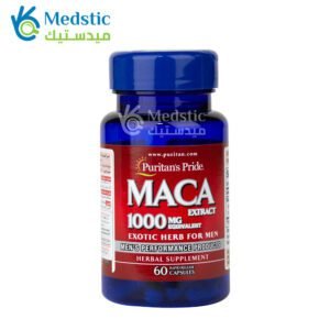 Maca 1000mg capsules for healthy sexual activity