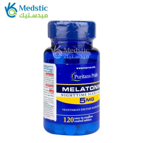 Melatonin 5mg capsules improves sleep