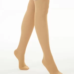 Thigh high compression stockings for varicose veins class 2