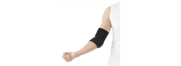 Elastic elbow wraps for bench press