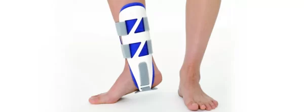 Gel ankle stirrup brace for ankle pain