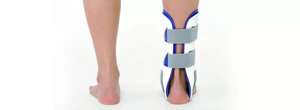 Gel ankle stirrup brace for ankle pain