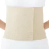 Elastic abdominal binder for lower back pain treatment