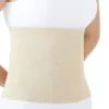Elastic abdominal binder for lower back pain treatment