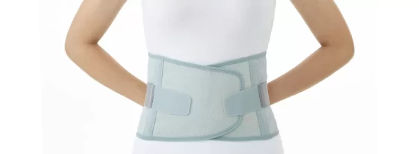 Elastic waist support belt for back pain