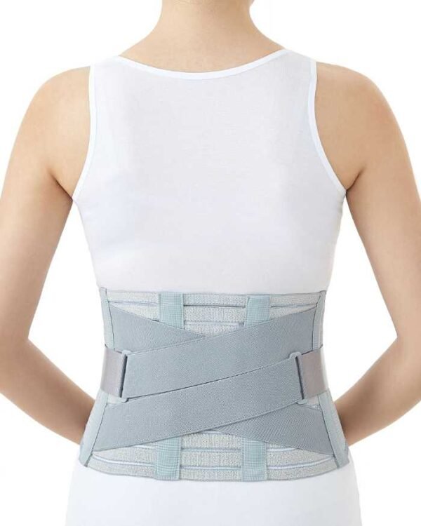 Elastic waist support belt for back pain