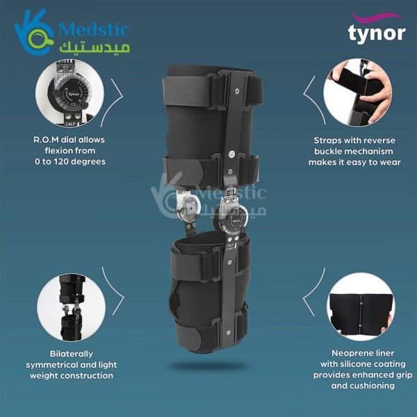 Adjustable Hinged Knee Brace Tynor