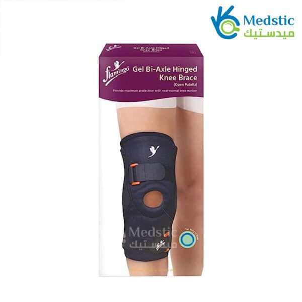 دعامة الركبة المفصلية Gel Bi-Axle Hinged Knee Brace