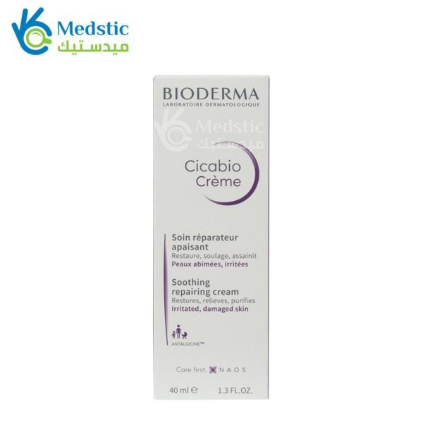 bioderma cicabio soothing repairing cream 40ml