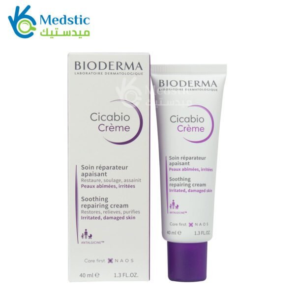 bioderma cicabio soothing repairing cream 40ml