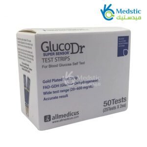 جهاز جلوكو دكتور فاين لقياس السكر في الدم Gluco Dr Fine Test Blood Glucose Monitor