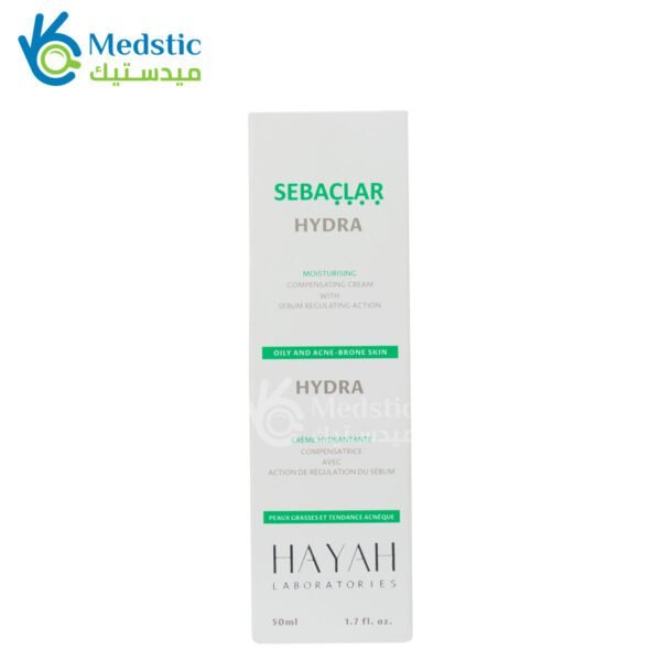 سيباكلار هيدرا مرطب للبشرة الدهنية hayah sebaclar hydra 50 ml