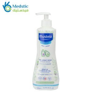 mustela gentle cleansing gel hair and body 500ml