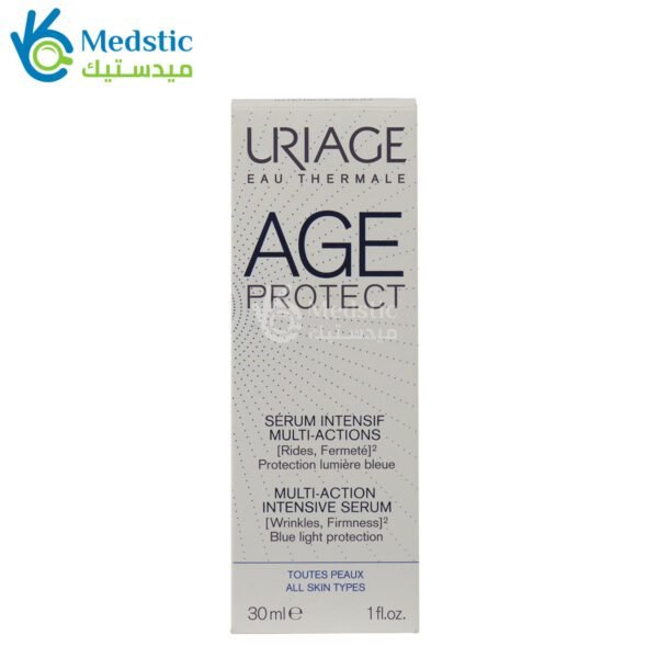 يورياج كريم الحماية من علامات التقدم بالعمر uriage age protect multi-action intensive serum 30ml