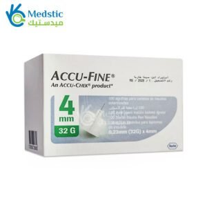 Accu Fine Needles For Insulin Pen 4mm 32g