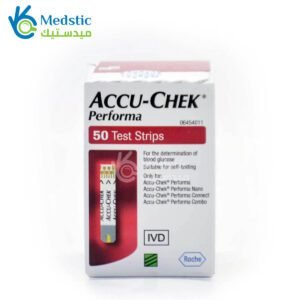 اكيو تشيك بيرفورما شرائط اختبار قياس السكر في الدم 50 شريط Accu-Chek Peroforma