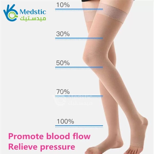 شراب دوالي فوق الركبة سيليكون الماني MEDI Varicose veins above the knee