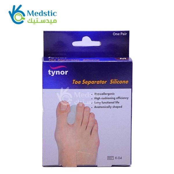 فاصل الأصابع السيليكون TYNOR Toe Separator Silicone