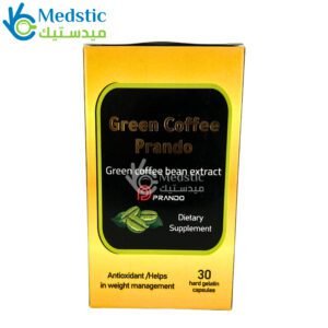 جرين كوفي للتخسيس 800مجم 30ك براندو green coffee bean extract prando