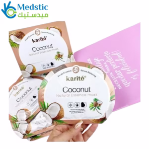 شيت ماسك للتفتيح karite coconut natural essence mask