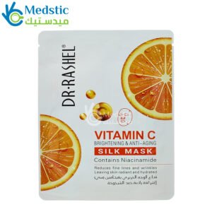قناع دكتور راشيل بفيتامين سي لاشراقة رائعة ضد الشيخوخة - Vitamin c brightening & anti-aging silk
