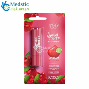 ايفا مرطب شفاه – Eva Skin Care Senses Lip Balm - Sweet cherry 4gm