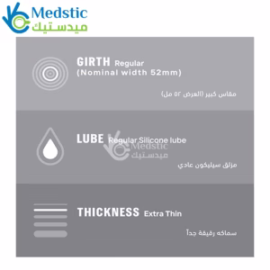 كوندوم ديوركس فيذرلايت الترا، عبوة من 3 قطع، فائق النعومة- Durex Fetherlite Ultra كوندوم ديوركس فيذرلايت الترا، عبوة من 3 قطع، فائق النعومة- Durex Fetherlite Ultra