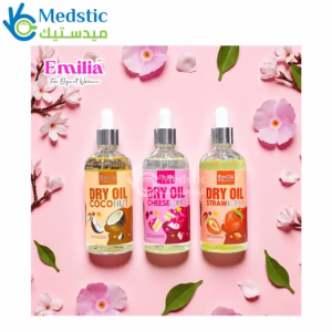 ايميليا زيت للمساج من الصيدلية للنساء 150مل Emilia Dry Oil 100ml For Elegant Women, Coconut ايميليا زيت للمساج من الصيدلية للنساء 150مل Emilia Dry Oil 100ml For Elegant Women, Coconut