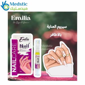 سيروم للاظافر ايميليا - Nail Care serum for dry brittle or gredged nails, Emilia - 16 ml سيروم للاظافر ايميليا - Nail Care serum for dry brittle or gredged nails, Emilia - 16 ml