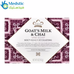 Nubian Heritage, Goat's Milk & Chai Bar Soap 142 g Nubian Heritage, Goat's Milk & Chai Bar Soap 142 g
