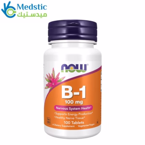 الثيامين فيتامين b1 لدعم الطاقة وعملية الأيض | B-1, 100 mg, 100 Tablets, NOW Foods الثيامين فيتامين b1 لدعم الطاقة وعملية الأيض | B-1, 100 mg, 100 Tablets, NOW Foods