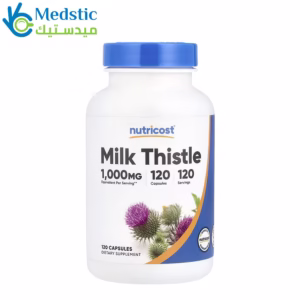 Milk Thistle, 1,000 mg, 120 Capsules, Nutricost Milk Thistle, 1,000 mg, 120 Capsules, Nutricost