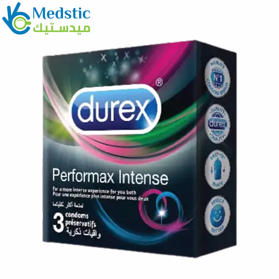 Durex performax intense 3 condoms Durex performax intense