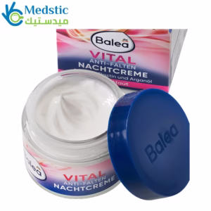 كريم باليا الليلي لاستعادة مرونة البشرة | Balea Vital Anti Falten Nachtcreme, 50 ml كريم باليا الليلي لاستعادة مرونة البشرة | Balea Vital Anti Falten Nachtcreme, 50 ml