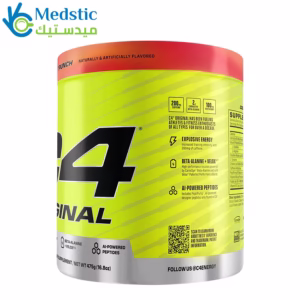 مكمل سي فور لزيادة النشاط والتركيز C4 Original Pre-Workout Supplement, 50 Servings, 455g, with Beta-Alanine and Peptides, Fruit Punch مكمل سي فور لزيادة النشاط والتركيز C4 Original Pre-Workout Supplement, 50 Servings, 455g, with Beta-Alanine and Peptides, Fruit Punch