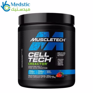 كرياتين كرياكتور لتقوية العضلات وتسريع عملية الاستشفاء العضلي – Cell Tech Creator Muscletech Creatine HCL 750mg, 120 servings, Fruit Punch كرياتين كرياكتور لتقوية العضلات وتسريع عملية الاستشفاء العضلي – Cell Tech Creator Muscletech Creatine HCL 750mg, 120 servings, Fruit Punch