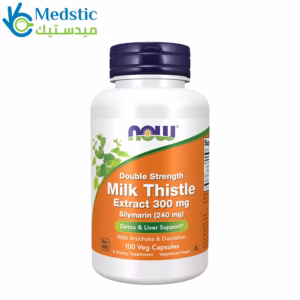 حليب الشوك حبوب لدعم وظائف الكبد – NOW Foods, Milk Thistle Extract, Double Strength, 300 mg, 50 Veg Capsules حليب الشوك حبوب لدعم وظائف الكبد – NOW Foods, Milk Thistle Extract, Double Strength, 300 mg, 50 Veg Capsules