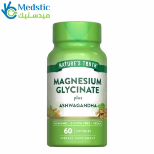 Magnesium glycinate plus ashwagandha 60 capsule, nature's truth Magnesium glycinate plus ashwagandha 60 capsule, nature's truth
