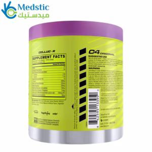 مكمل c4 ما قبل التمرين لتحسين الأداء الرياضي - C4 Original pre-workout 50 servings 455g, GRAPE مكمل c4 ما قبل التمرين لتحسين الأداء الرياضي - C4 Original pre-workout 50 servings 455g, GRAPE