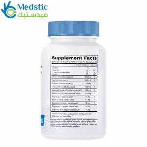 كبسولات ايريكتين لتعزيز النشاط والطاقة | Erectin natural male enhancement Triple Action 1140 mg 60 soft gels كبسولات ايريكتين لتعزيز النشاط والطاقة | Erectin natural male enhancement Triple Action 1140 mg 60 soft gels