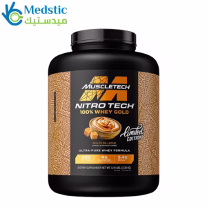 بروتين واي جولد لزيادة الكتلة العضلية | Nitrotech whey gold 5.14lbs 2.33kg, DULCE DE LECHE limited edition, muscletech بروتين واي جولد لزيادة الكتلة العضلية | Nitrotech whey gold 5.14lbs 2.33kg, DULCE DE LECHE limited edition, muscletech