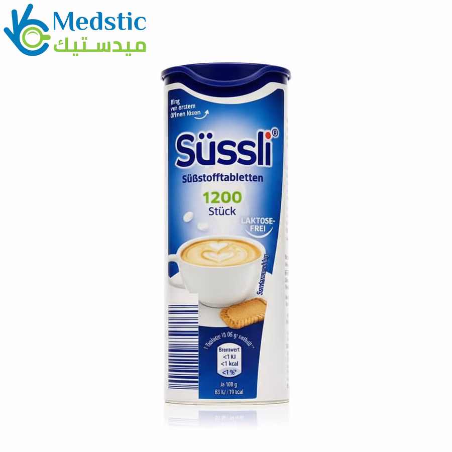 Sussli Sweetener Tablets 1200 stuck 72 g Sussli Sweetener Tablets