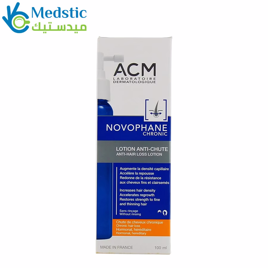 ACM Novophane chronic anti-hair loss lotion 100 ml لوشن نوفوفان للشعر