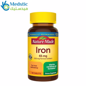 حديد اقراص لدعم إنتاج خلايا الدم الحمراء | iron 65 mg 325 ferrous sulfate 180 tablets, Nature Made حديد اقراص لدعم إنتاج خلايا الدم الحمراء | iron 65 mg 325 ferrous sulfate 180 tablets, Nature Made
