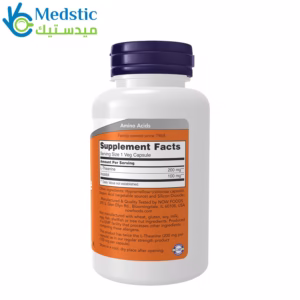 كبسول الثيانين لدعم الاسترخاء والتركيز | L-Theanine 200 mg, 120 capsules, now foods كبسول الثيانين لدعم الاسترخاء والتركيز | L-Theanine 200 mg, 120 capsules, now foods