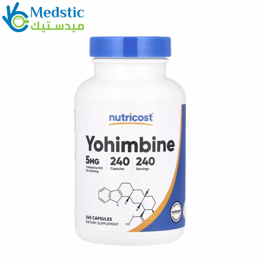 yohimbine 5mg 240 caps, nutricost Yohimbine supplement