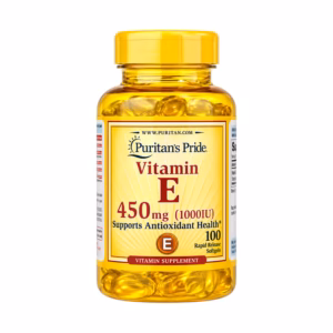 الرئيسية Puritan pride vitamin e 450 mg for antioxidant health support - 100 softgels