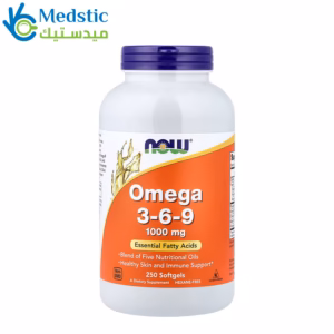 حبوب اوميغا 369 لتعزيز صحة القلب | omega 3-6-9 ,250 softgels, 1000mg, Now حبوب اوميغا 369 لتعزيز صحة القلب | omega 3-6-9 ,250 softgels, 1000mg, Now
