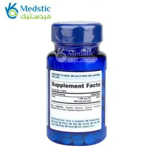 مكونات فوليك اسيد لتحسين الصحة العامة puritan's pride folate 1333 mcg dfe folic acid