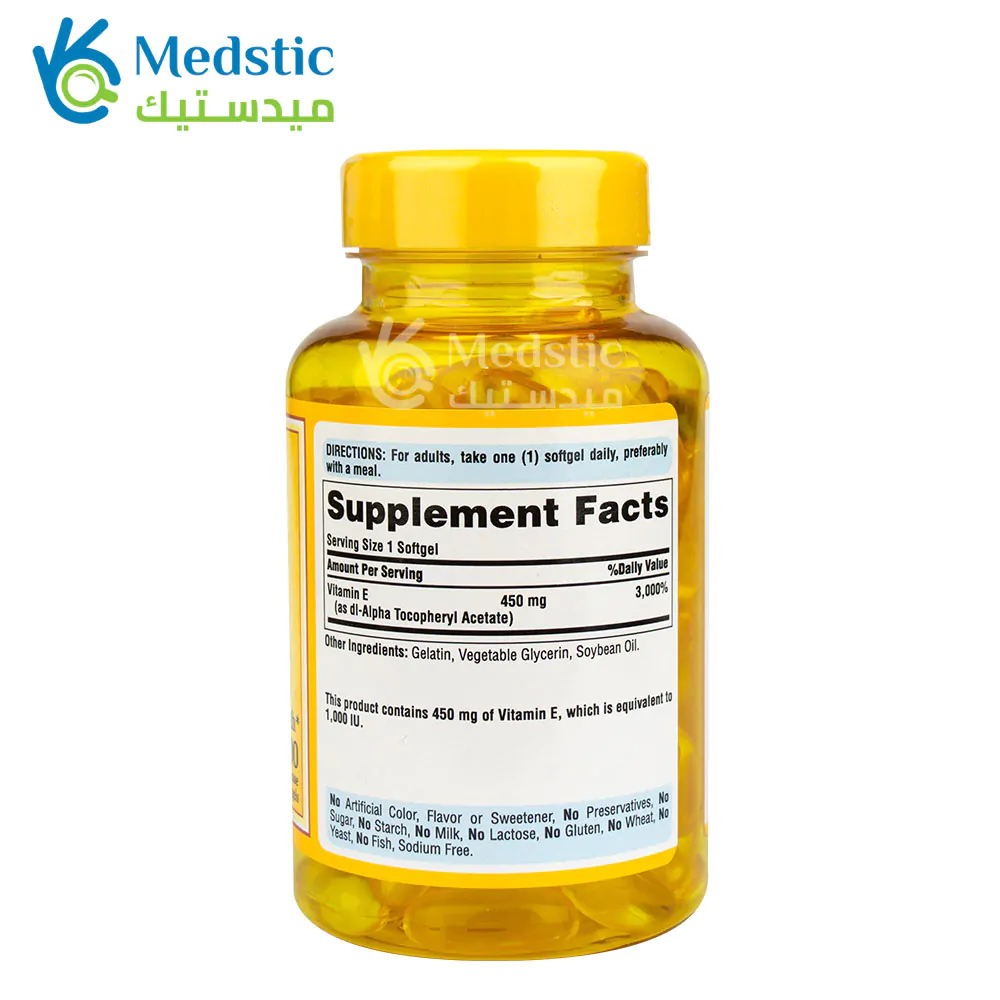 Puritan pride vitamin e 450 mg for antioxidant health support - 100 softgels Puritan pride vitamin e 450 mg for antioxidant health support